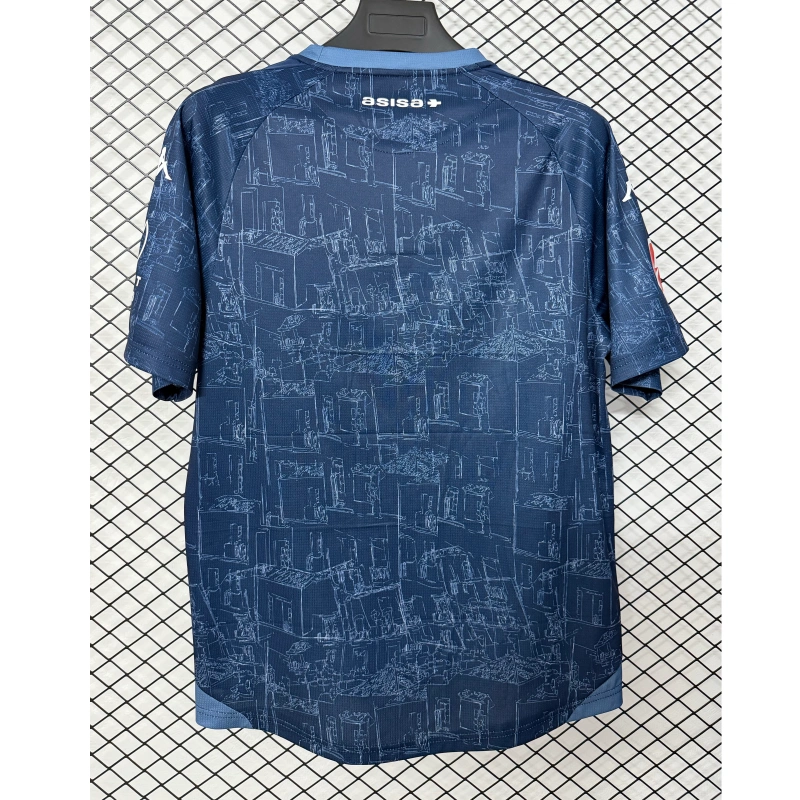 Camiseta Cadiz Away Equipación 2026/2027 Azul con Parche La Liga