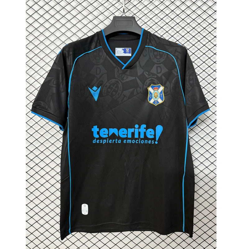 Camiseta CD Tenerife Away Equipación 2026/2027 Negro