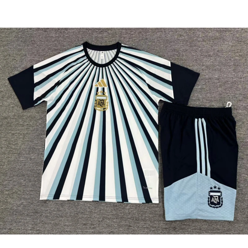 Camiseta de Entrenamiento Argentina 2026 Niño Kit Azul/Blanco