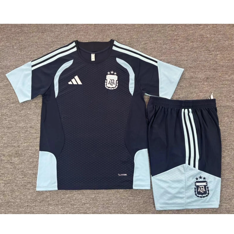 Camiseta de Entrenamiento Argentina 2026 Niño Kit Azul Marino