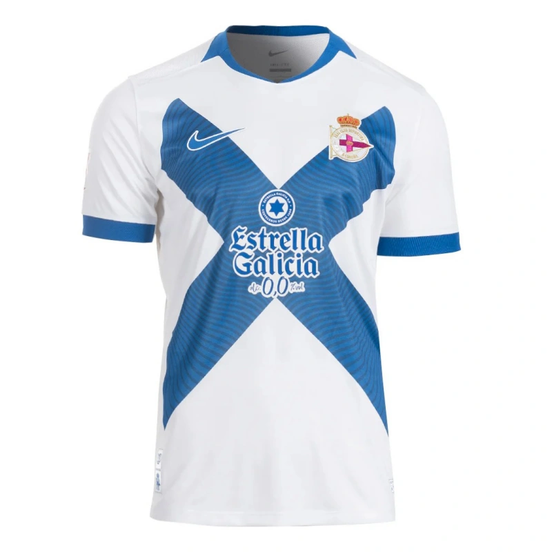 Camiseta Deportivo de La Coruña Third Equipación 2026/2027 Blanco con Parche La Liga