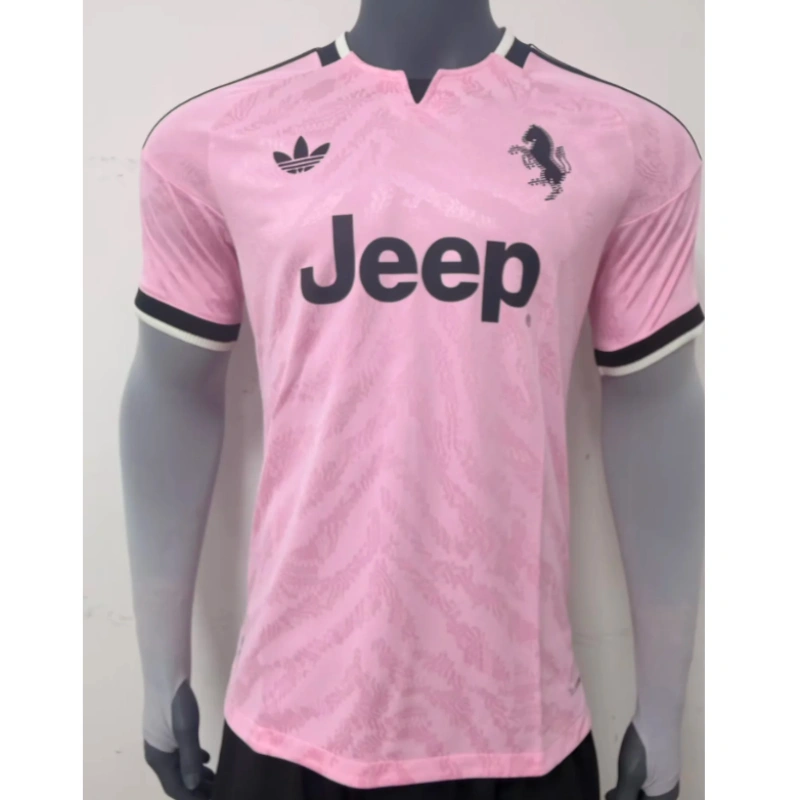 Camiseta Juventus Away Equipación 2026/2027 Rosa (EDICIÓN JUGADOR)