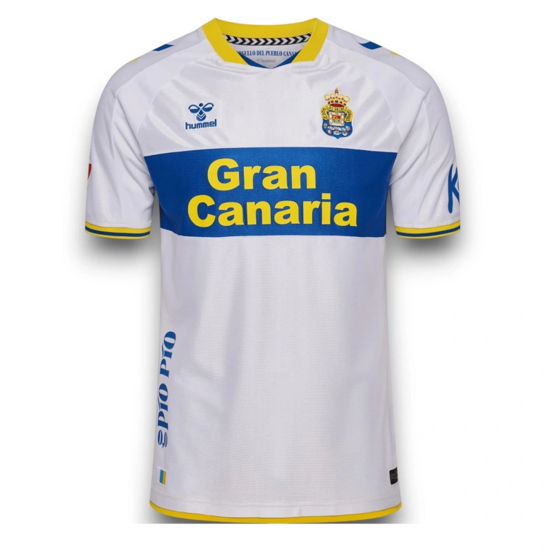 Camiseta Las Palmas Third Equipación 2026/2027 Blanco con Parche La Liga