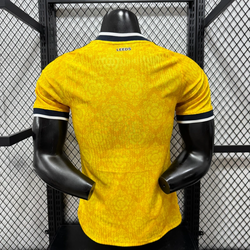 Camiseta Leeds United Away Equipación 2026/2027 Amarillo (EDICIÓN JUGADOR)