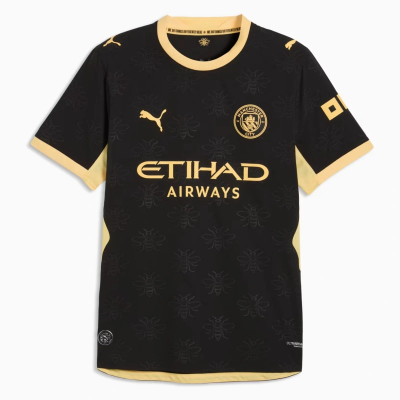 Camiseta Manchester City Away Equipación 2026/2027 Negro