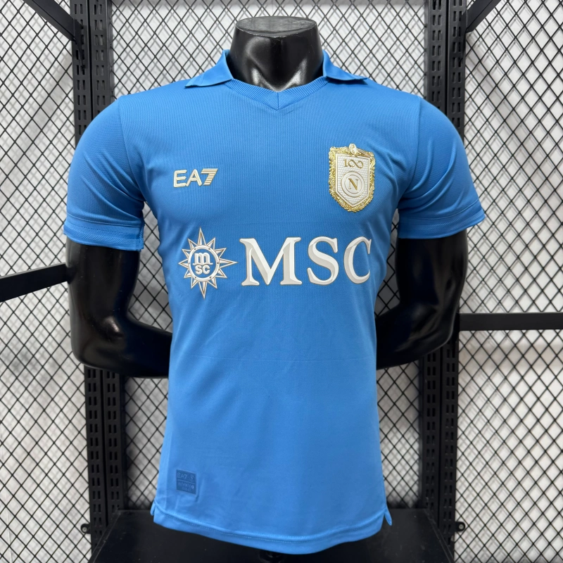 Camiseta Napoli Home Equipación 2026/2027 Azul (EDICIÓN JUGADOR)