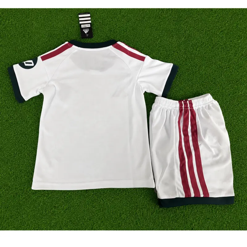 Camiseta Real Madrid Home Equipación 2026/2027 Blanco Niño Kit con Parche HP