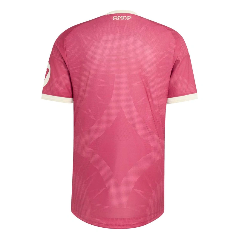 Camiseta Real Madrid Third Equipación 2026/2027 Rosa con Parche HP