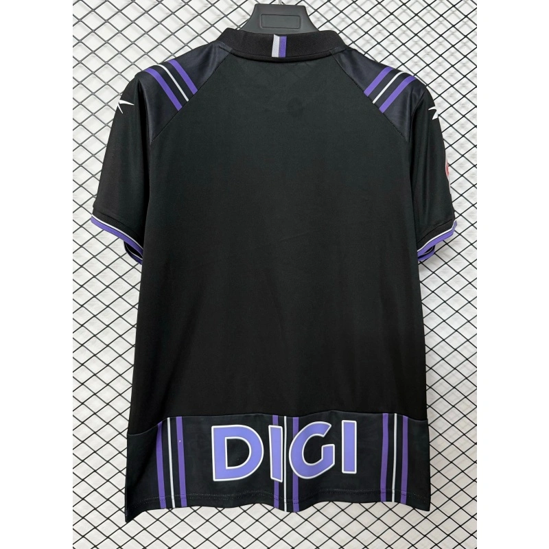 Camiseta Real Valladolid Away Equipación 2026/2027 Negro con Parche La Liga