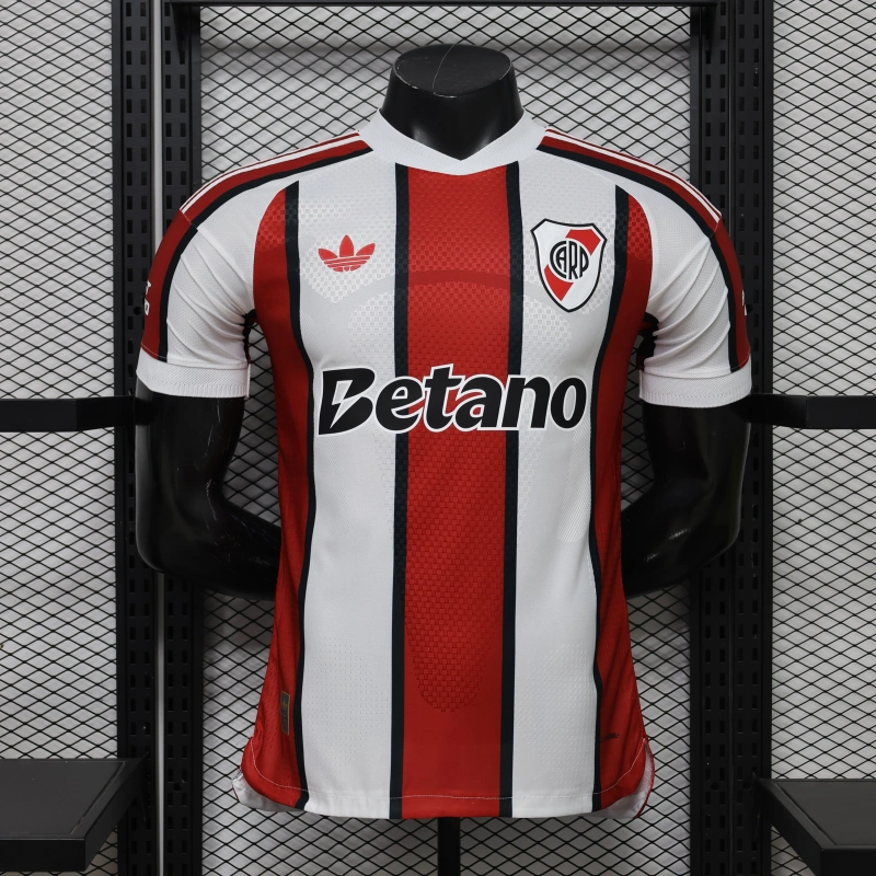 Camiseta River Plate Away Equipación 2026/2027 Rojo/Blanco (EDICIÓN JUGADOR)