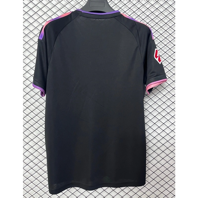 Camiseta Sevilla FC Third Equipación 2026/2027 Negro con Parche La Liga