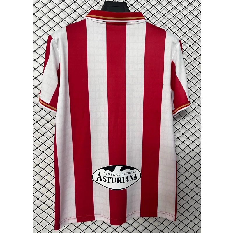 Camiseta Sporting de Gijón Home Equipación 2026/2027 Rojo/Blanco