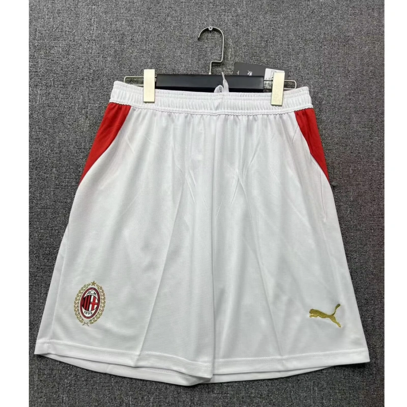 Pantalón Corto AC Milan Away Equipación 2026/2027 Blanco
