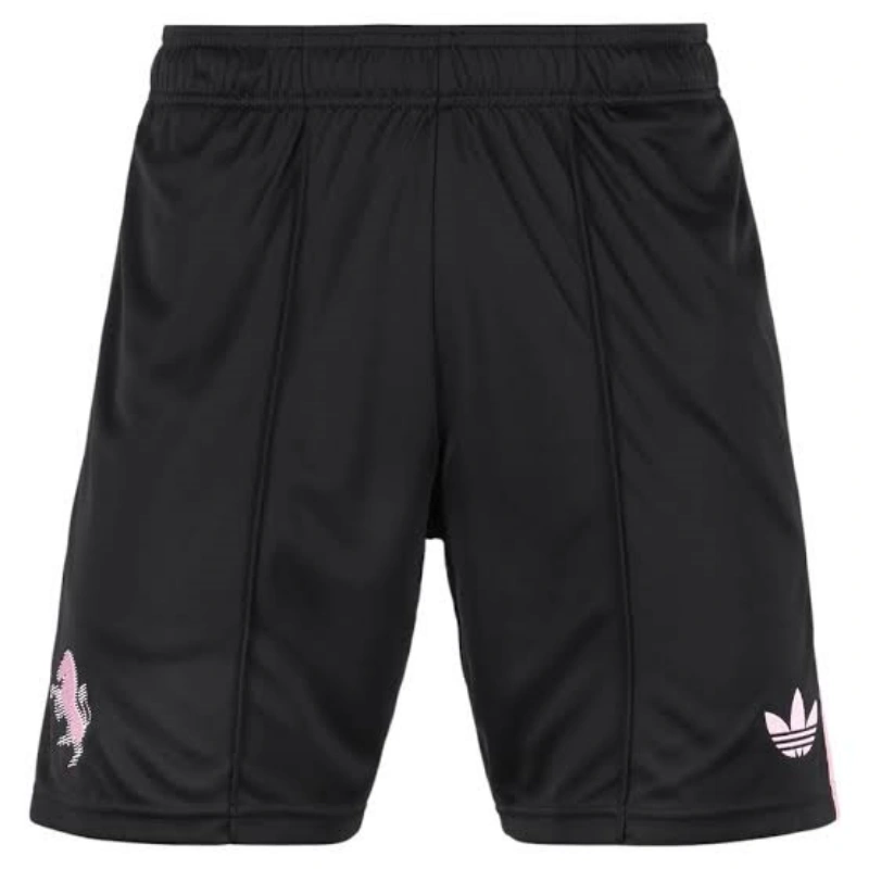 Pantalón Corto Juventus Away Equipación 2026/2027 Negro