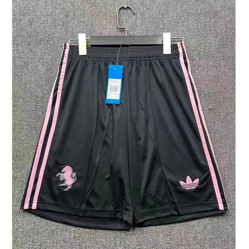 Pantalón Corto Juventus Away Equipación 2026/2027 Negro