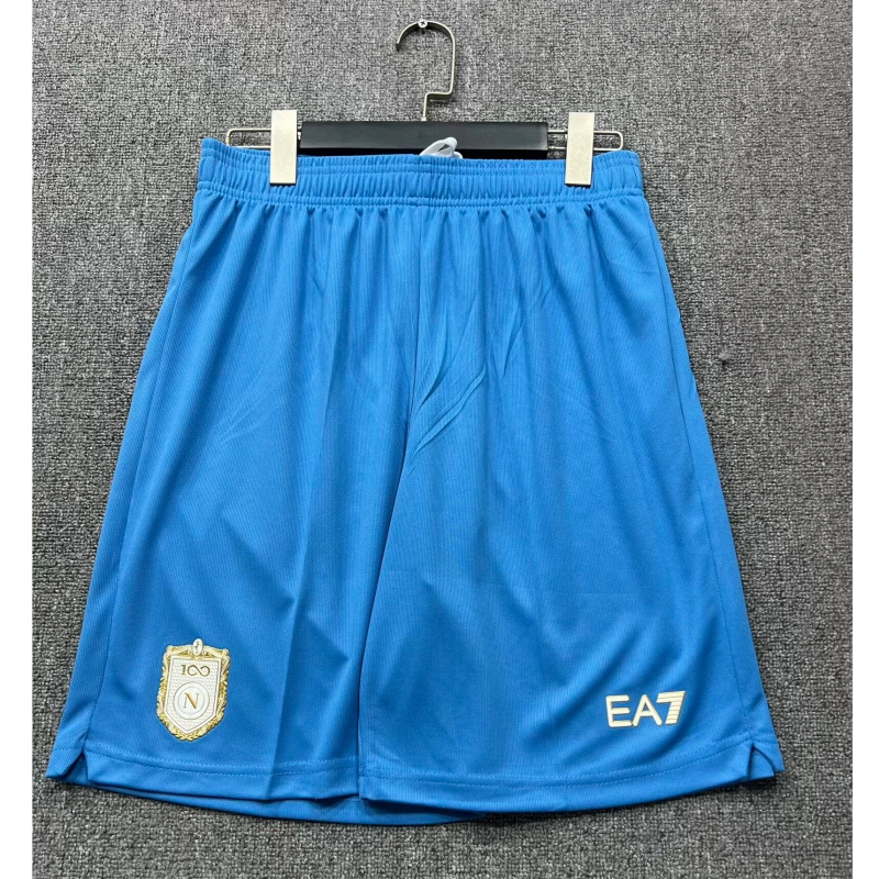 Pantalón Corto Napoli Home Equipación 2026/2027 Azul