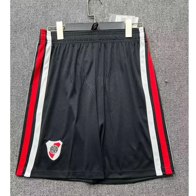 Pantalón Corto Plate River Home Equipación 2026/2027 Negro