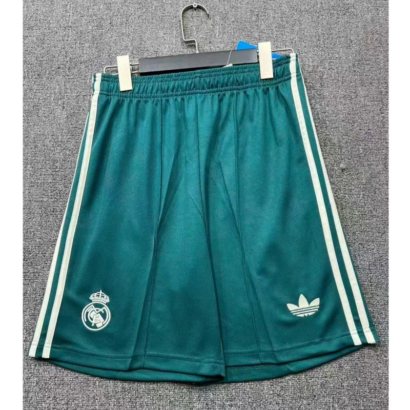 Pantalón Corto Real Madrid Away Equipación 2026/2027 Verde Oscuro