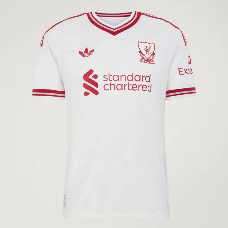 Camiseta Liverpool Away Equipación 2026/2027 Blanco