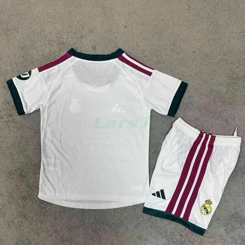 Camiseta Real Madrid Home 2026/2027 Blanco Niño Kit (EDICIÓN JUGADOR)