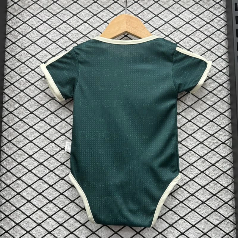 Camiseta Real Madrid Away 2026/2027 Verde Oscuro Baby