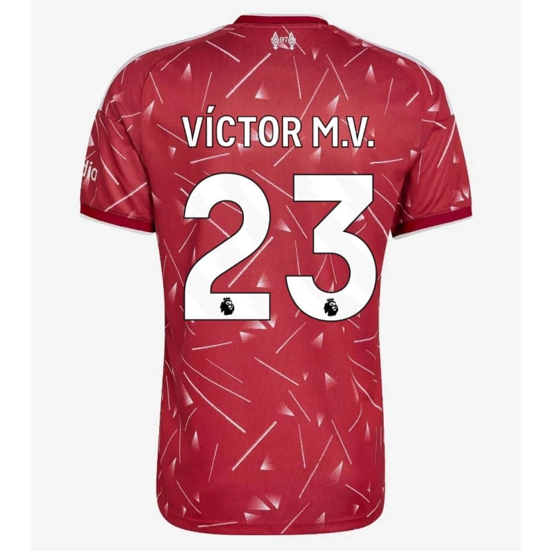 Camiseta VÍCTOR M.V. 23 Liverpool Home 2026/2027 Rojo Premier League