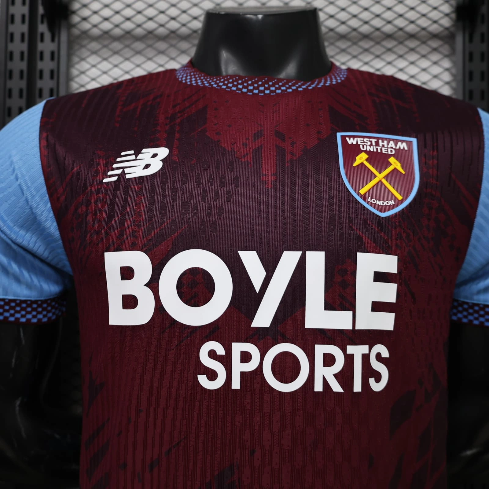 Camiseta West Ham United Home 2026/2027 Rojo Oscuro (EDICIÓN JUGADOR)