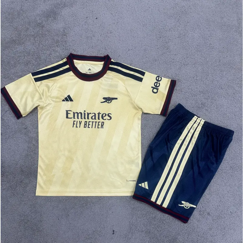 Camiseta Arsenal Third 2026/2027 Amarillo Niño Kit