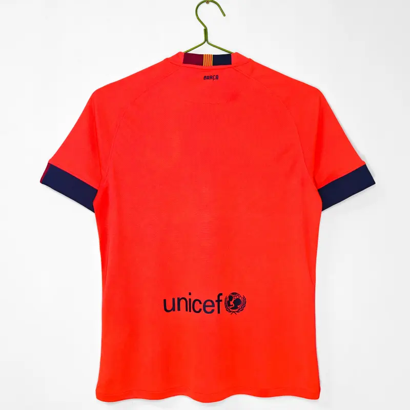 Camiseta Barcelona Away Retro 2014/15 Naranja