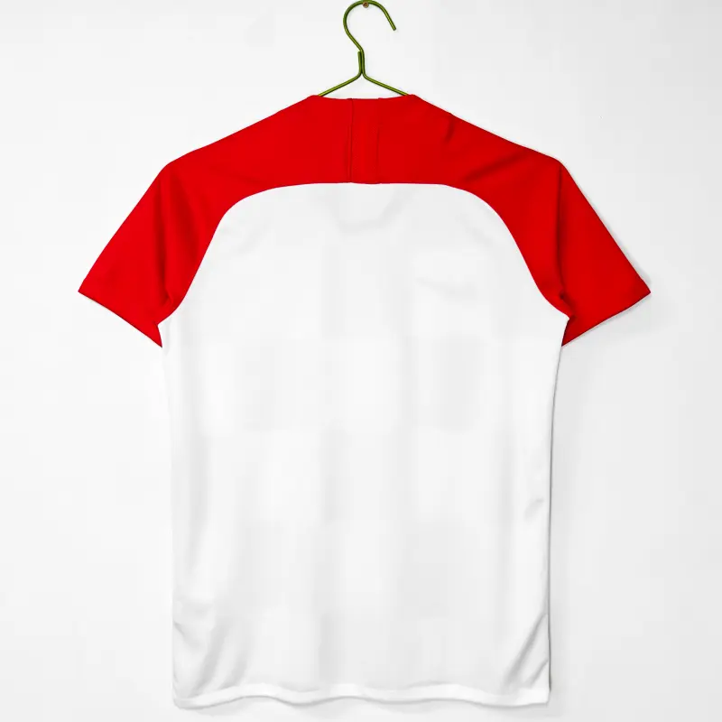 Camiseta Croacia Home Retro 2018 Rojo/Blanco