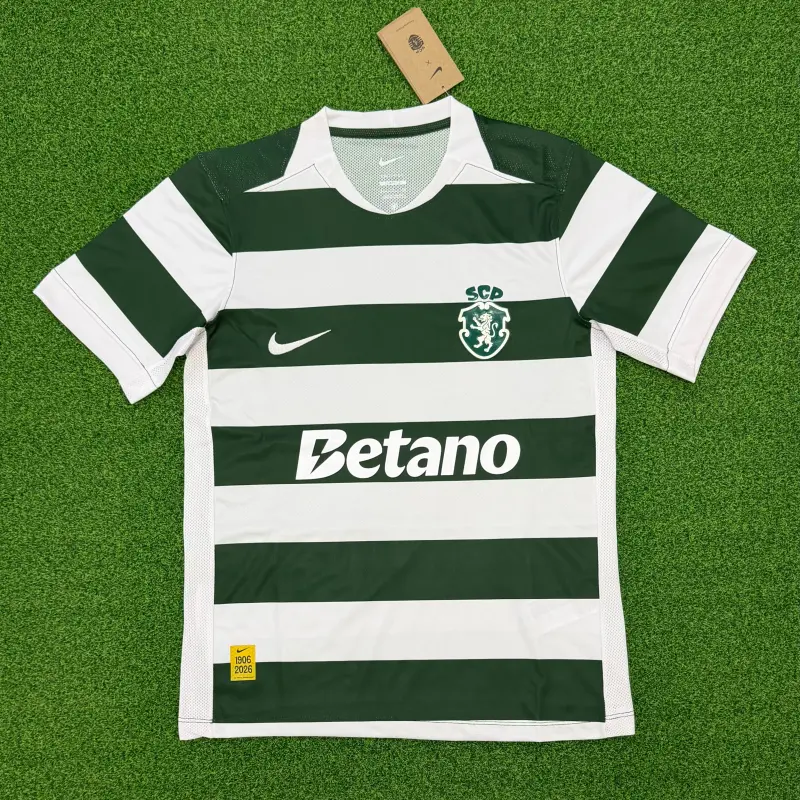 Camiseta Lisboa Home 2026/2027 Verde/Blanco