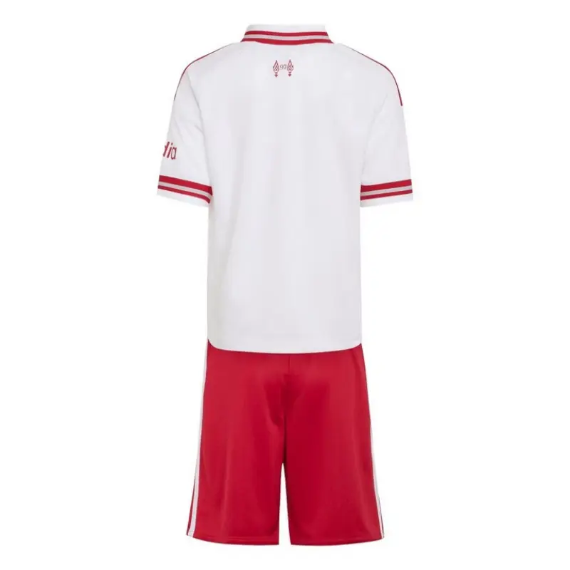 Camiseta Liverpool Away 2026/2027 Blanco Niño Kit