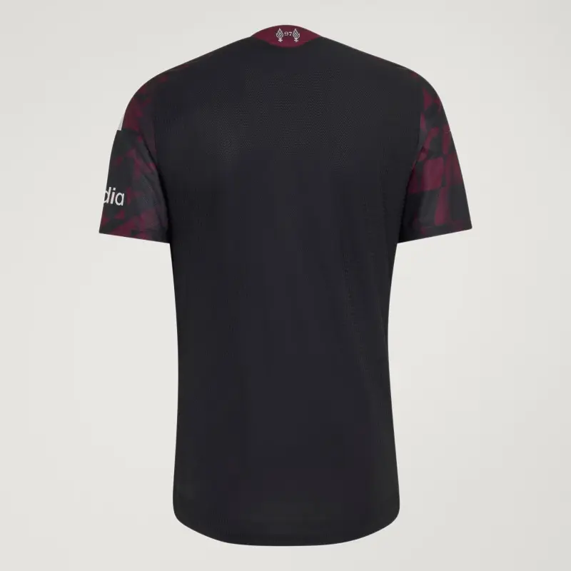 Camiseta Liverpool Third 2026/2027 Negro/Rojo Oscuro