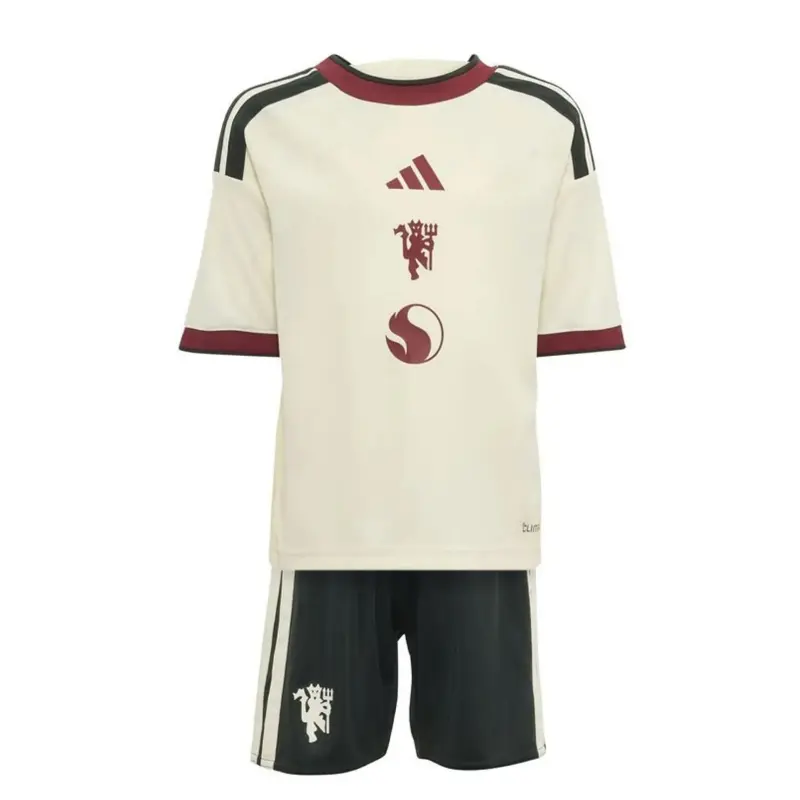 Camiseta Manchester United Third 2026/2027 Blanco Niño Kit