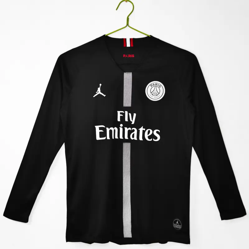 Camiseta PSG Home Retro 2018/19 ML Negro