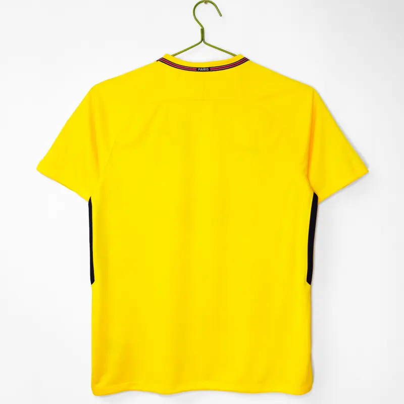 Camiseta PSG Away Retro 2017/18 Amarillo