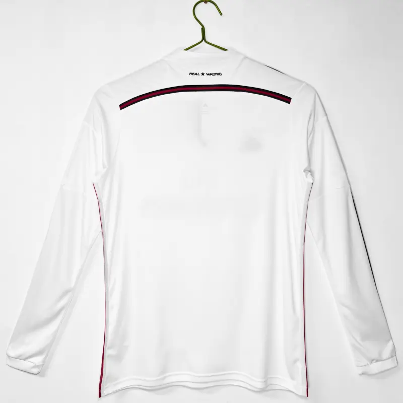 Camiseta Real Madrid Home Retro 2014/15 ML Blanco