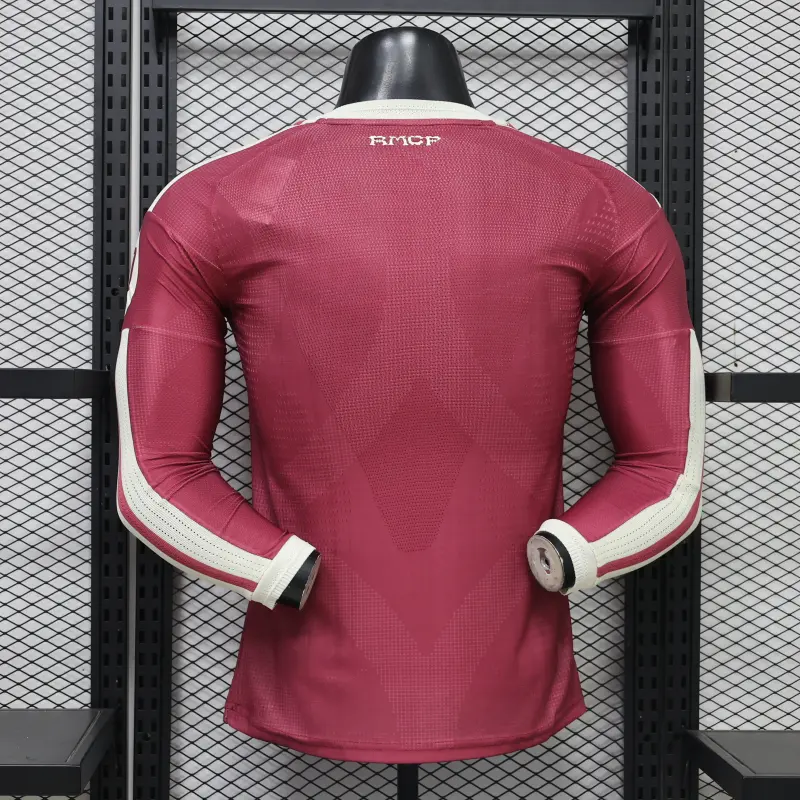 Camiseta Real Madrid Third 2026/2027 ML Rosa con Parche HP (EDICIÓN JUGADOR)