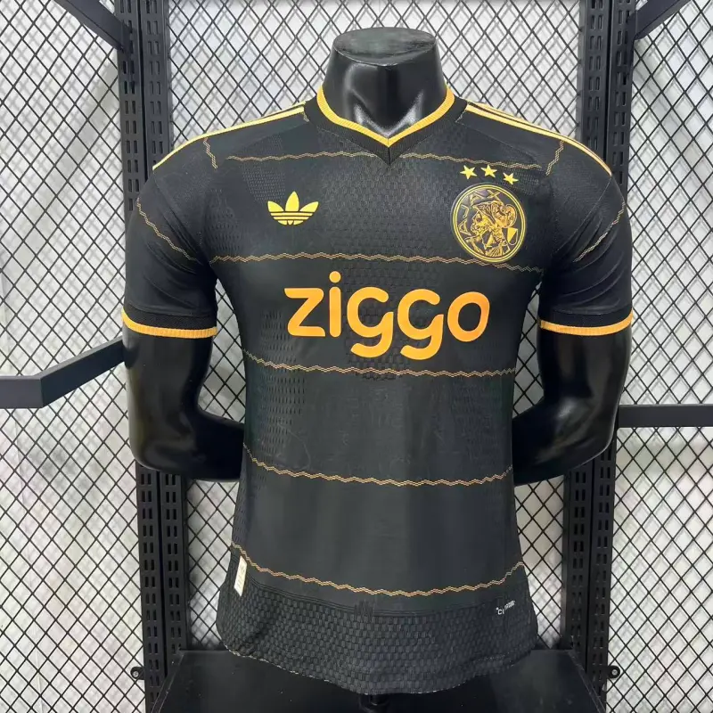 Camiseta Ajax Away 2026/2027 Negro (EDICIÓN JUGADOR)