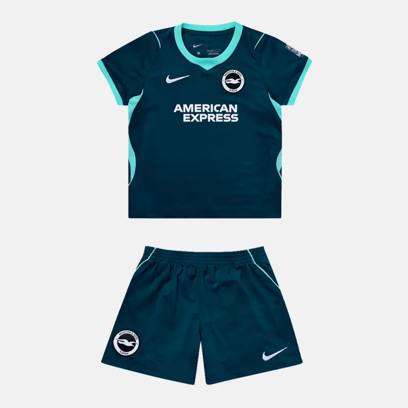 Camiseta Brighton Third 2026/2027 Verde Oscuro Niño Kit