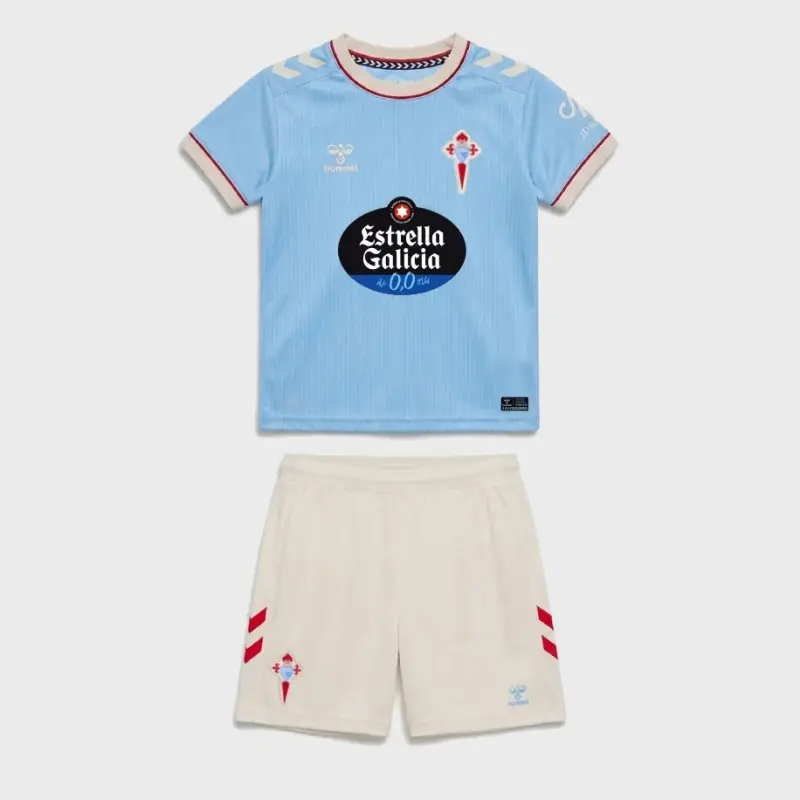 Camiseta Celta De Vigo Home 2026/2027 Azul Niño Kit