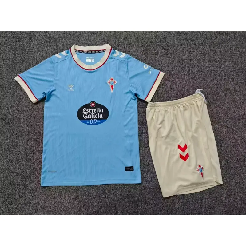 Camiseta Celta De Vigo Home 2026/2027 Azul Niño Kit
