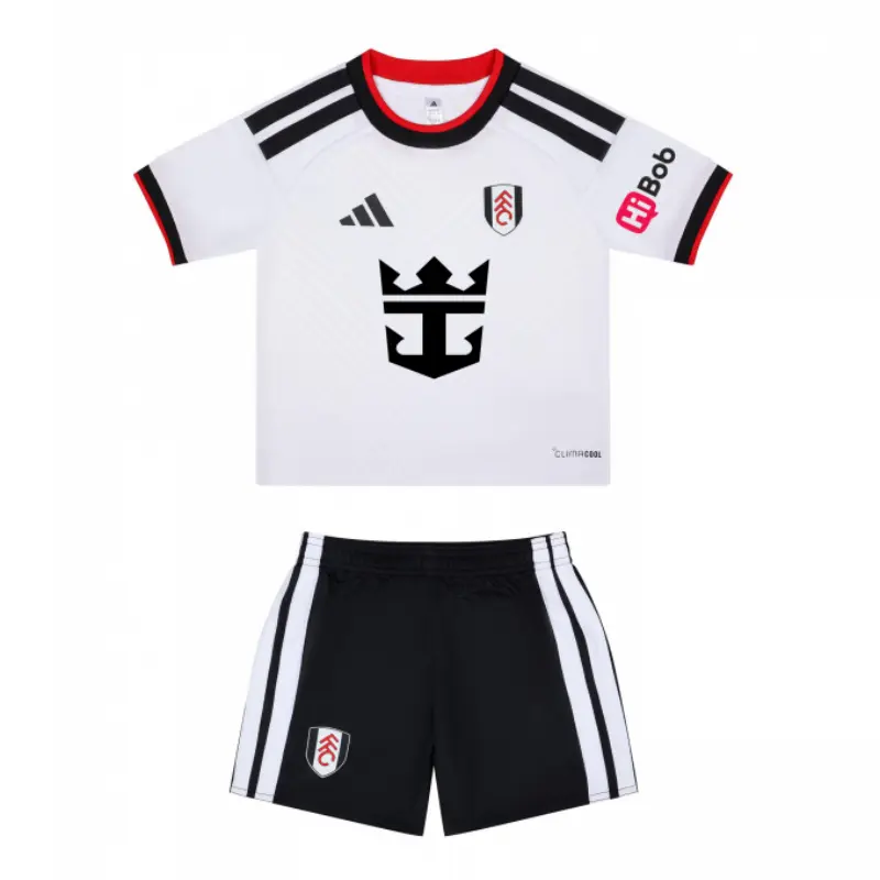 Camiseta Fulham F.C Home 2026/2027 Blanco Niño Kit