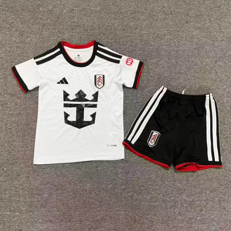 Camiseta Fulham F.C Home 2026/2027 Blanco Niño Kit