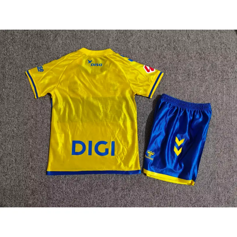 Camiseta Las Palmas Home 2026/2027 Amarillo Niño Kit con Parche La Liga