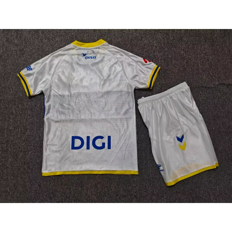 Camiseta Las Palmas Third 2026/2027 Blanco Niño Kit con Parche La Liga