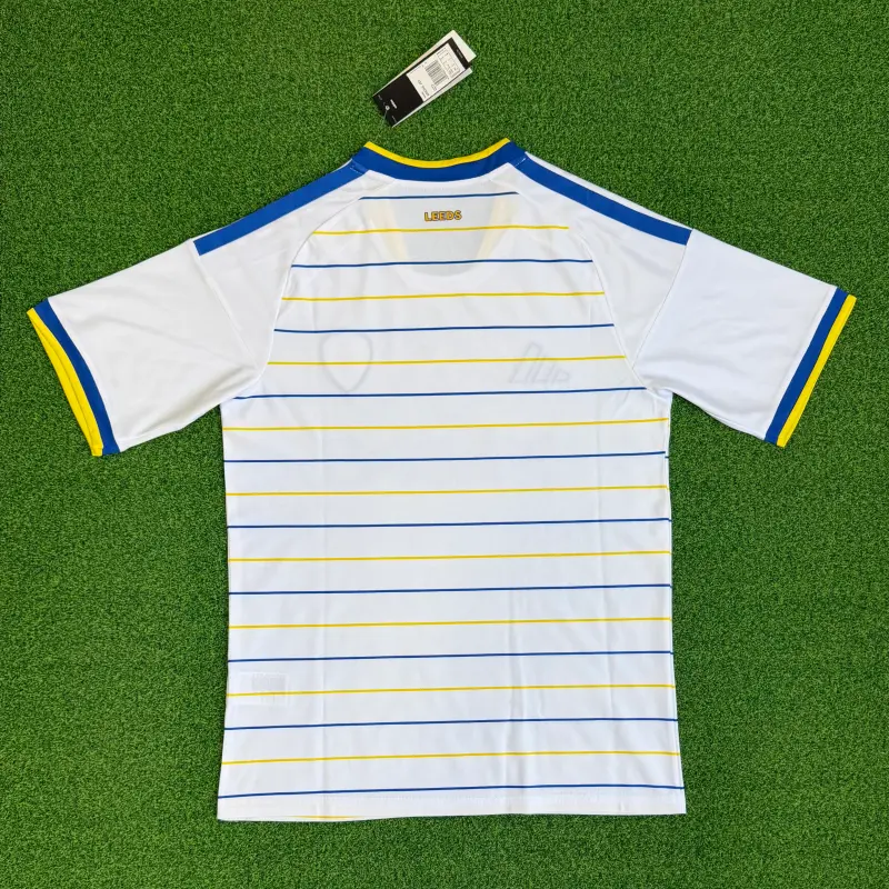 Camiseta Leeds United Home 2026/2027 Blanco/Amarillo/Azul