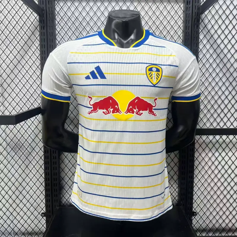 Camiseta Leeds United Home 2026/2027 Blanco/Amarillo/Azul (EDICIÓN JUGADOR)