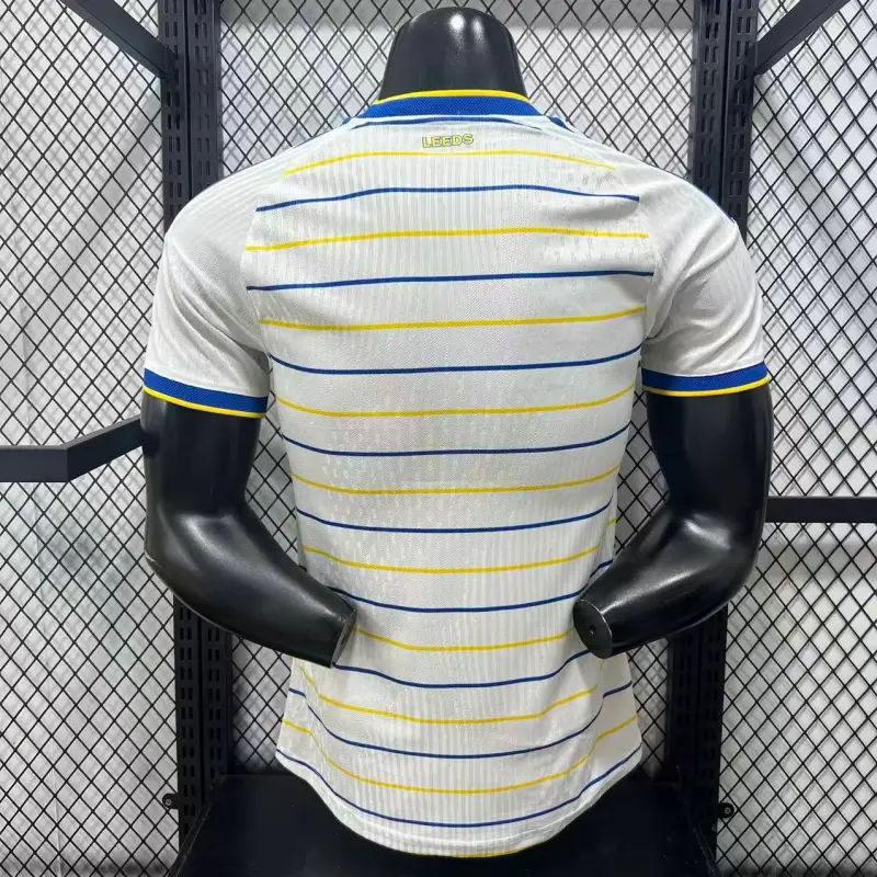 Camiseta Leeds United Home 2026/2027 Blanco/Amarillo/Azul (EDICIÓN JUGADOR)