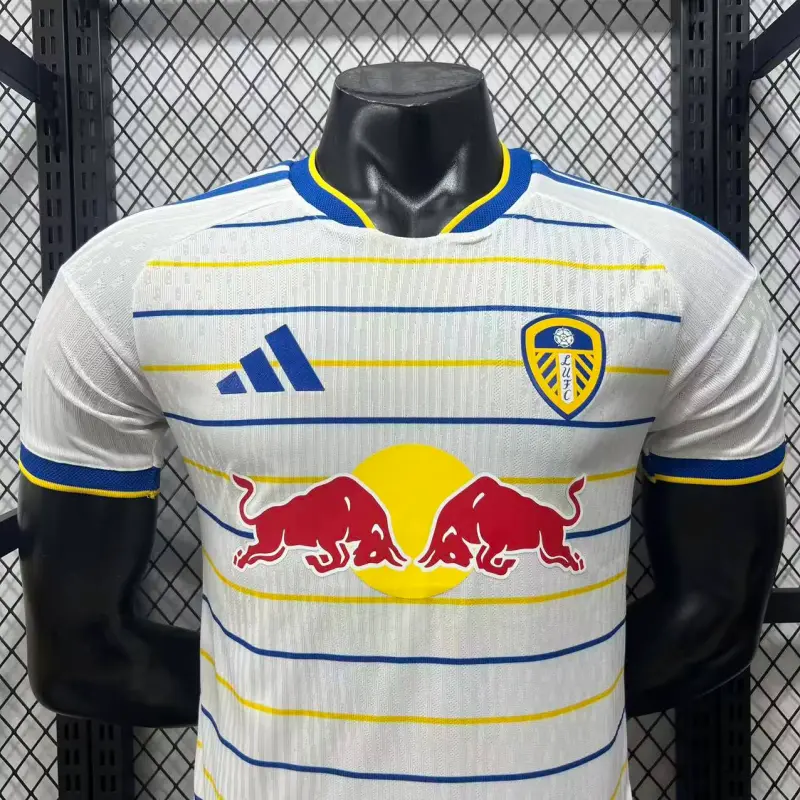 Camiseta Leeds United Home 2026/2027 Blanco/Amarillo/Azul (EDICIÓN JUGADOR)